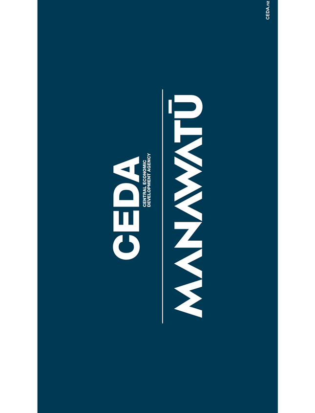 A blue and white rectangular object with white text

Description automatically generated