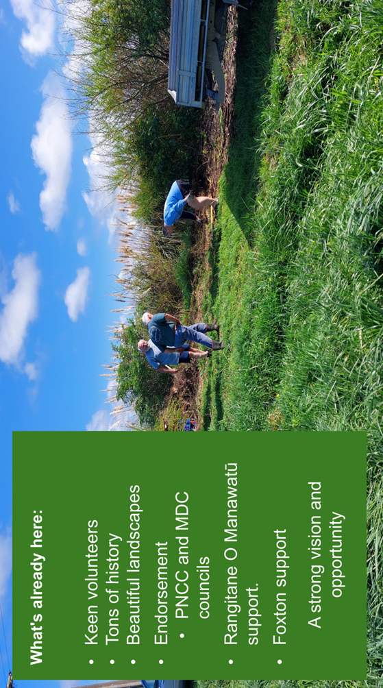 A group of people working in a field

Description automatically generated